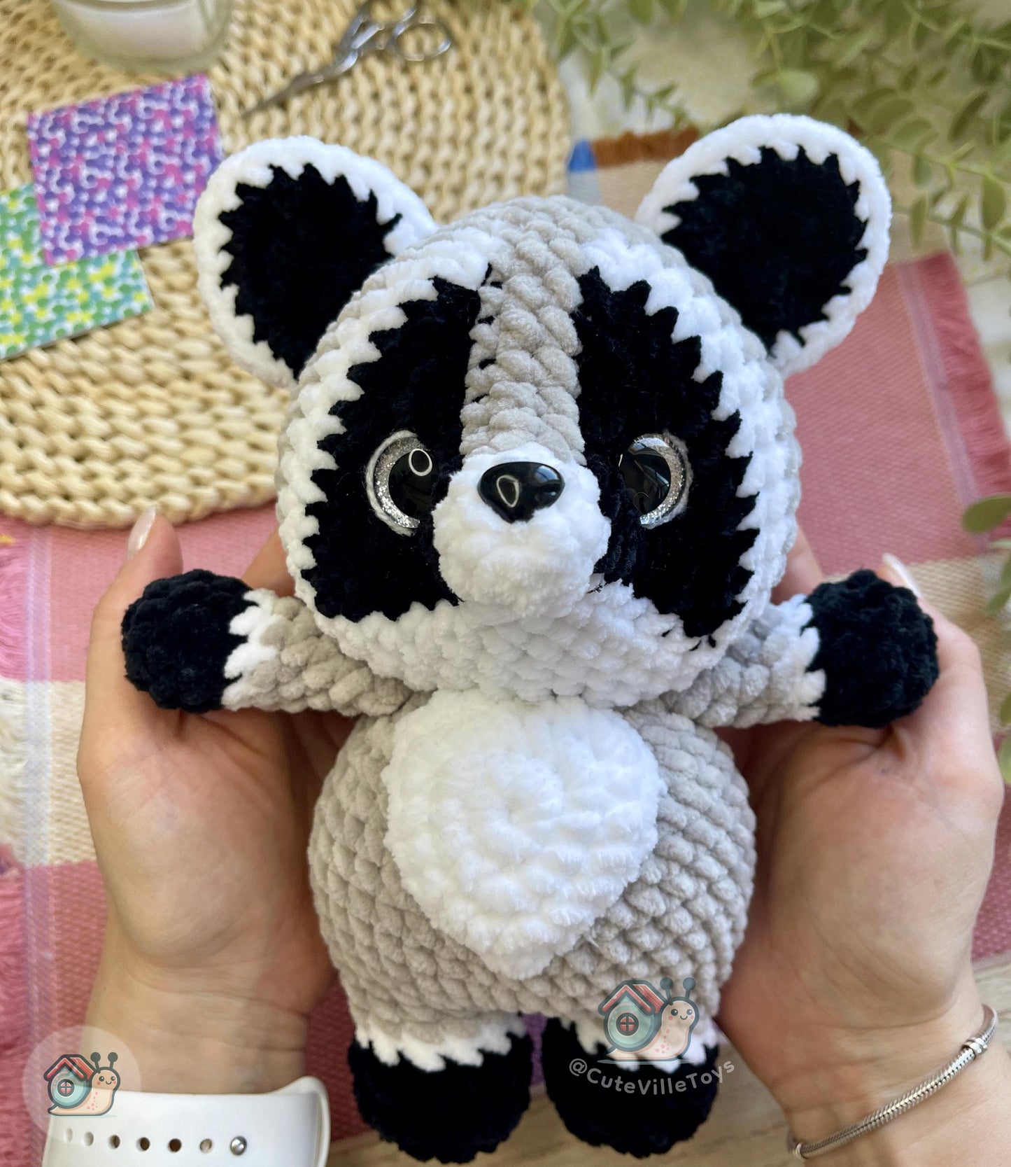 Raccoon Crochet Pattern