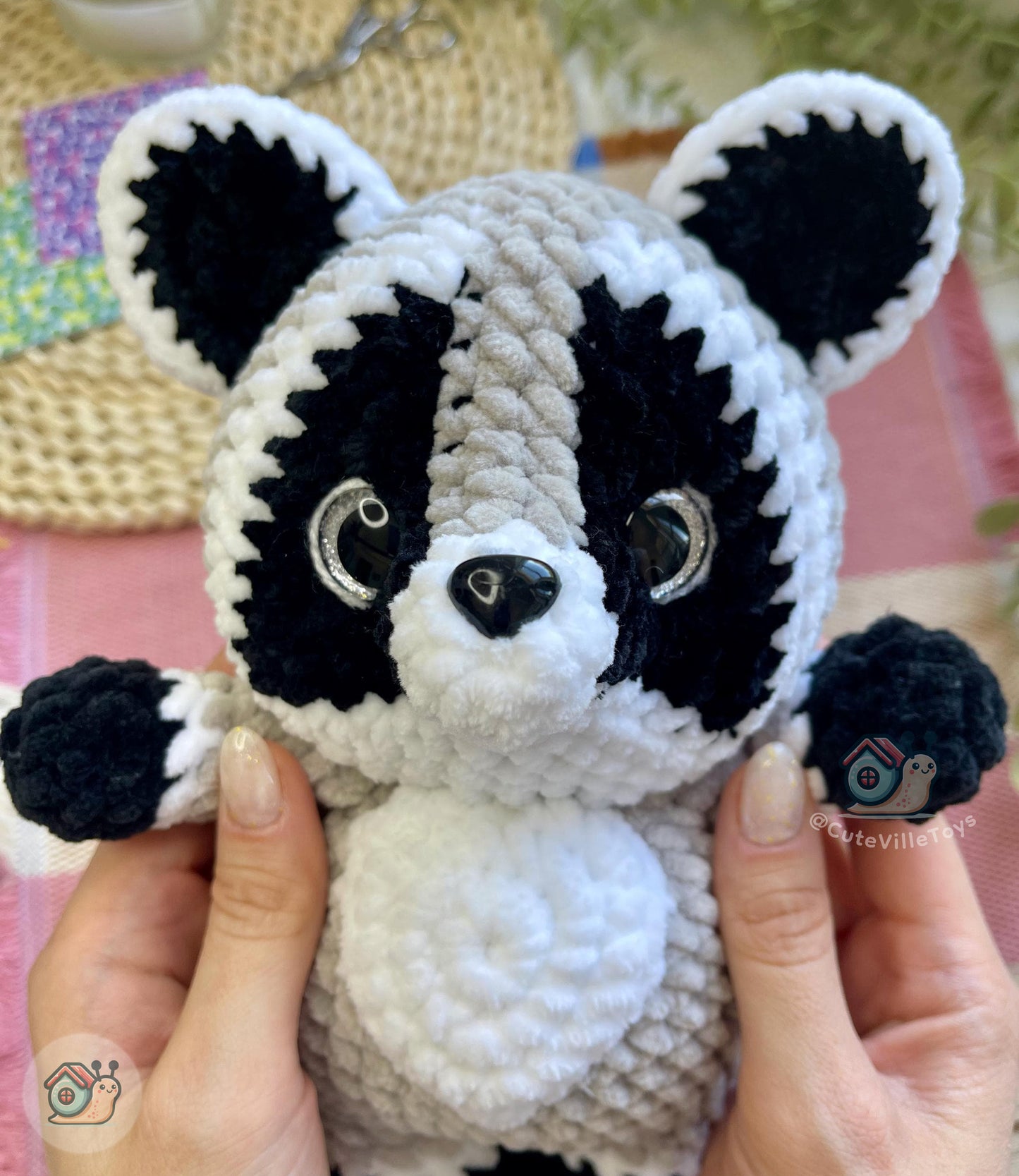 Raccoon Crochet Pattern