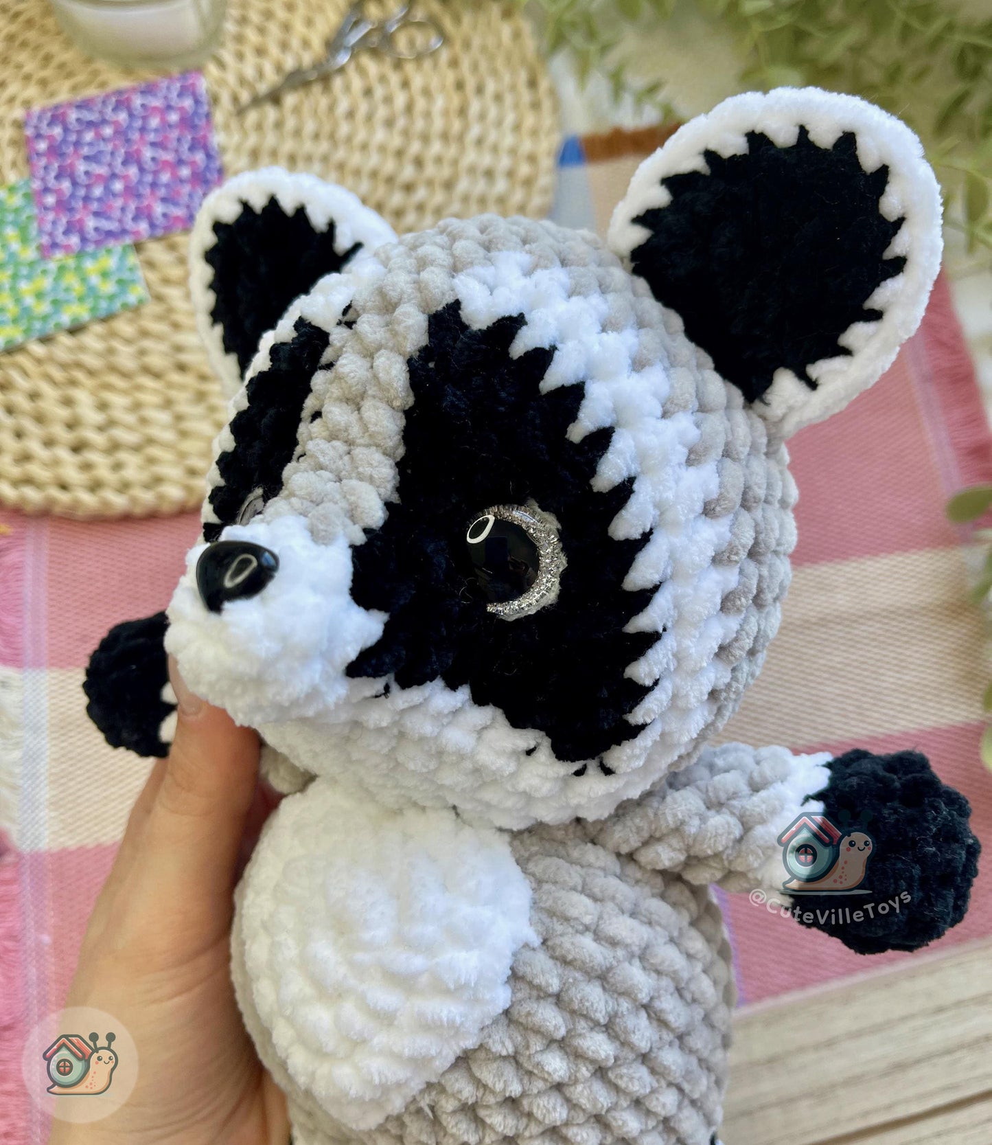 Raccoon Crochet Pattern
