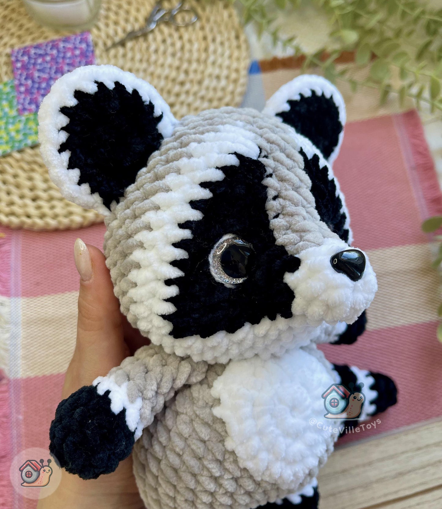 Raccoon Crochet Pattern