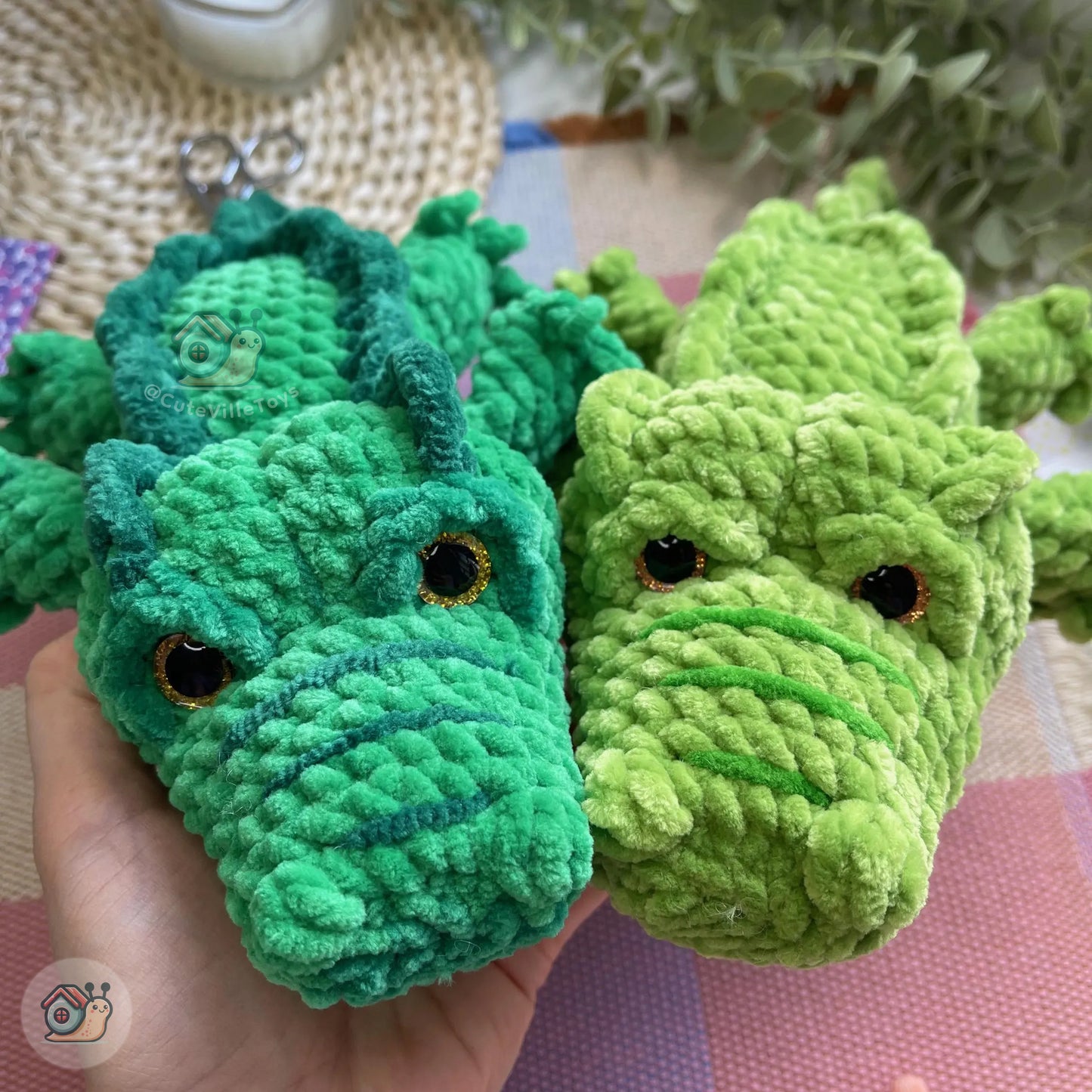 Lenny the Crocodile Crochet Pattern