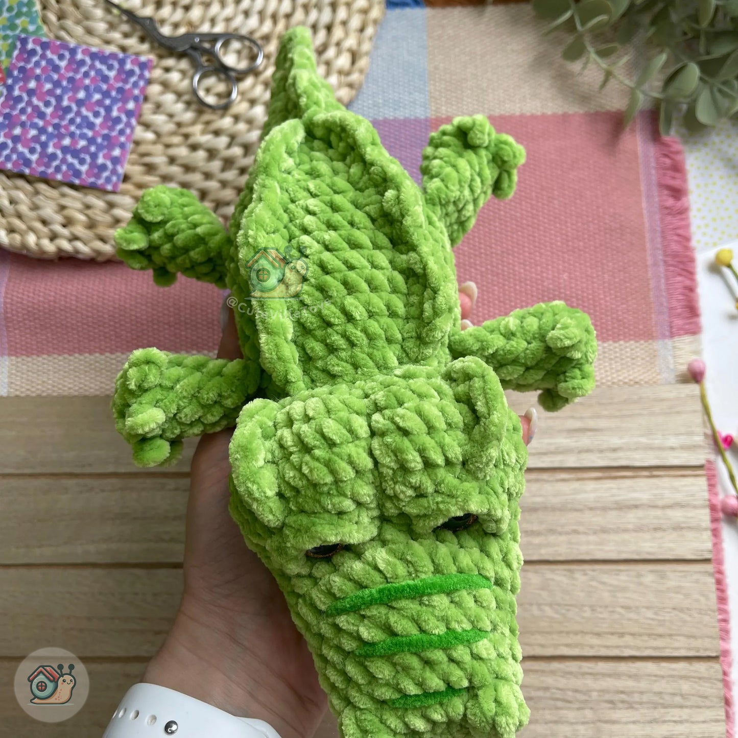 Lenny the Crocodile Crochet Pattern