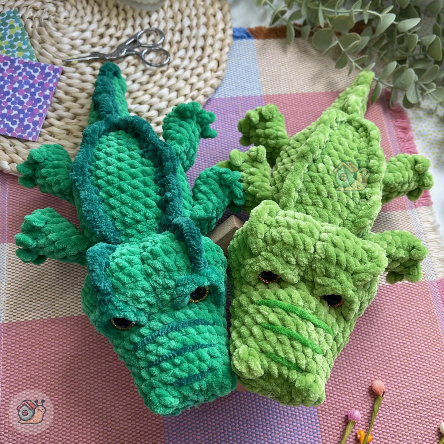 Lenny the Crocodile Crochet Pattern
