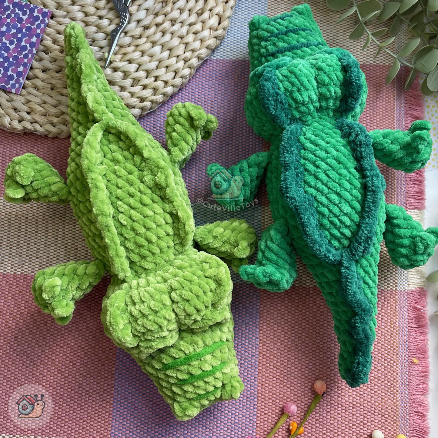 Lenny the Crocodile Crochet Pattern