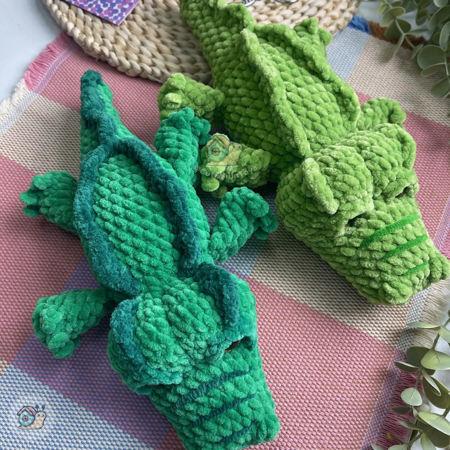 Lenny the Crocodile Crochet Pattern