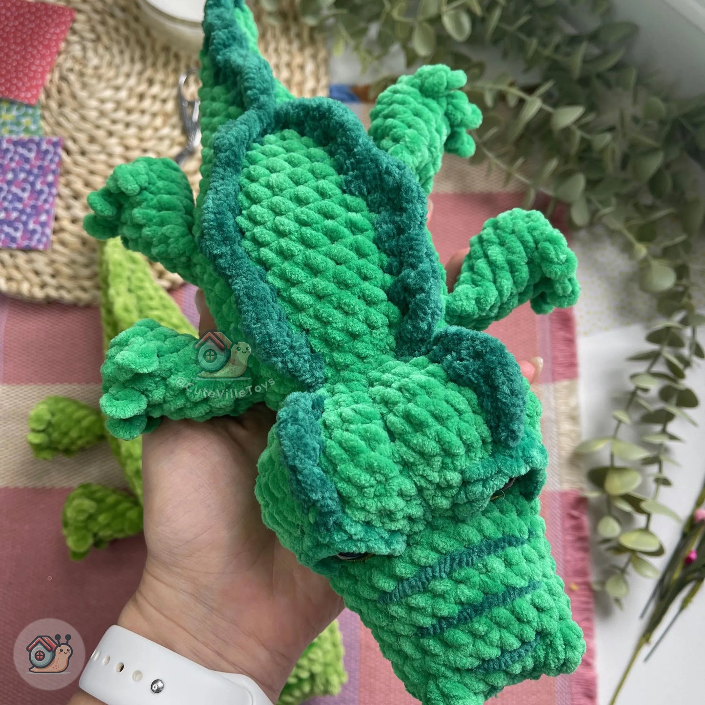 Lenny the Crocodile Crochet Pattern