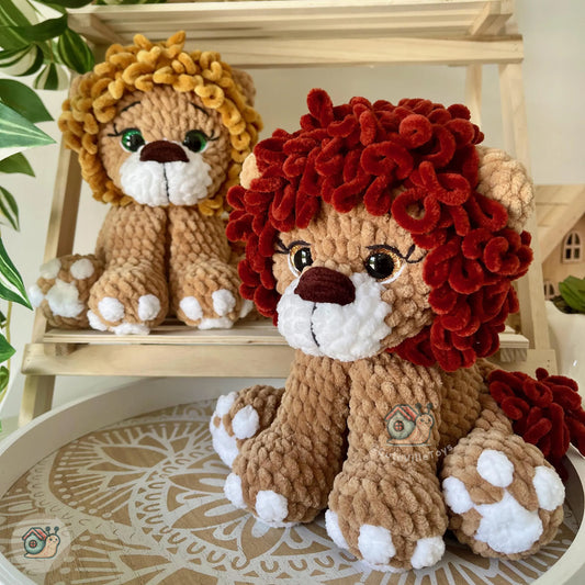 Percy the Lion Crochet Pattern