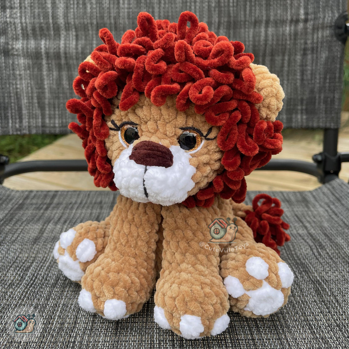 Percy the Lion Crochet Pattern