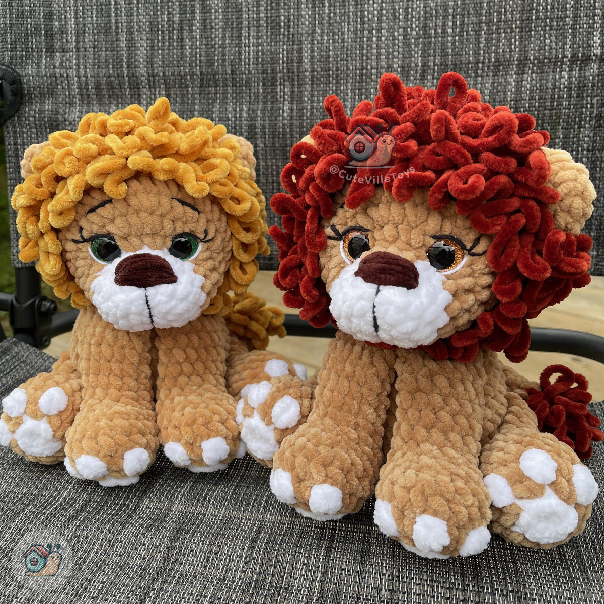 Percy the Lion Crochet Pattern