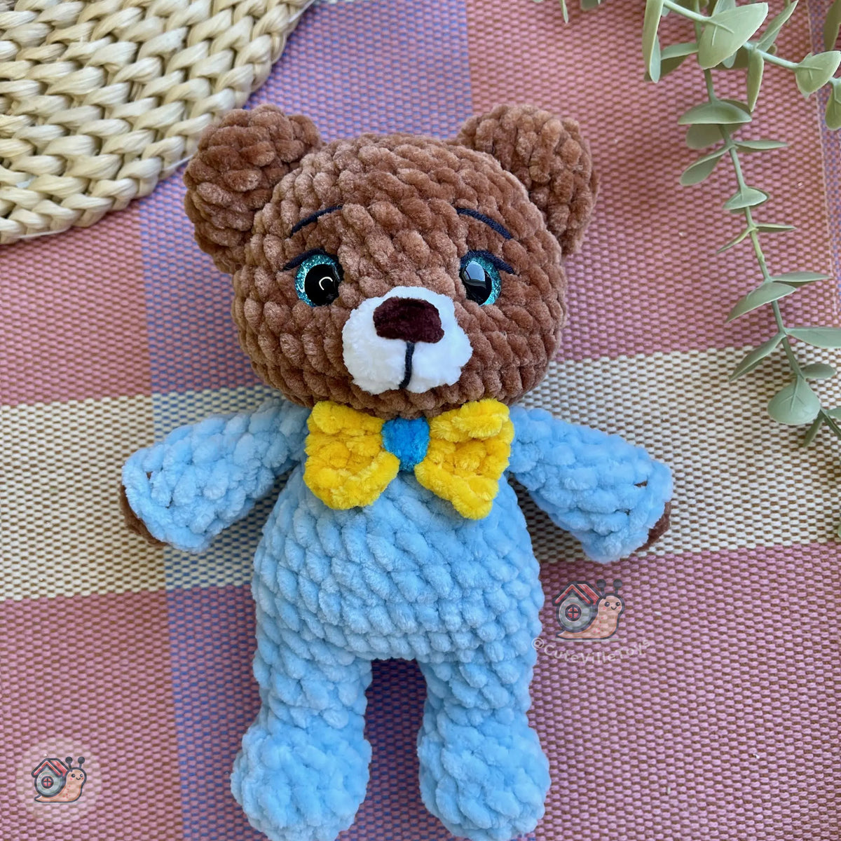 Bunny, Cat & Teddy Bear Crochet Pattern