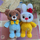 Bunny, Cat & Teddy Bear Crochet Pattern