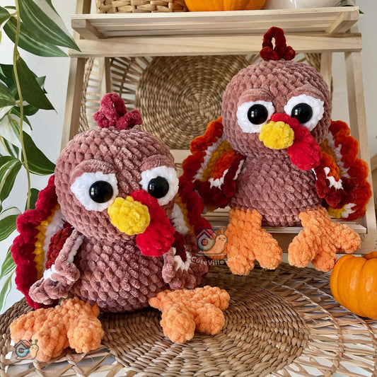 Louie the Turkey Crochet Pattern