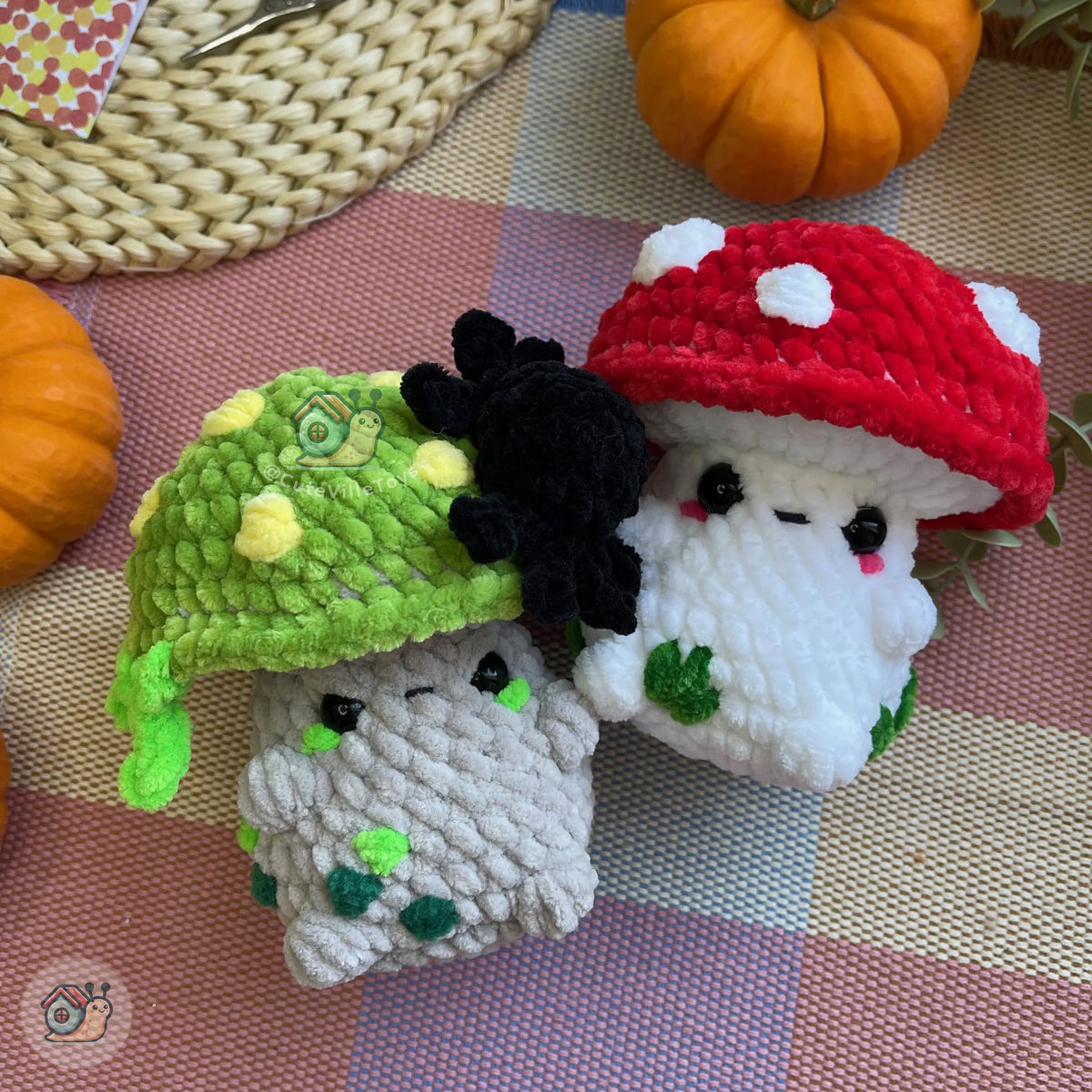 Mushie the Mushroom Crochet Pattern