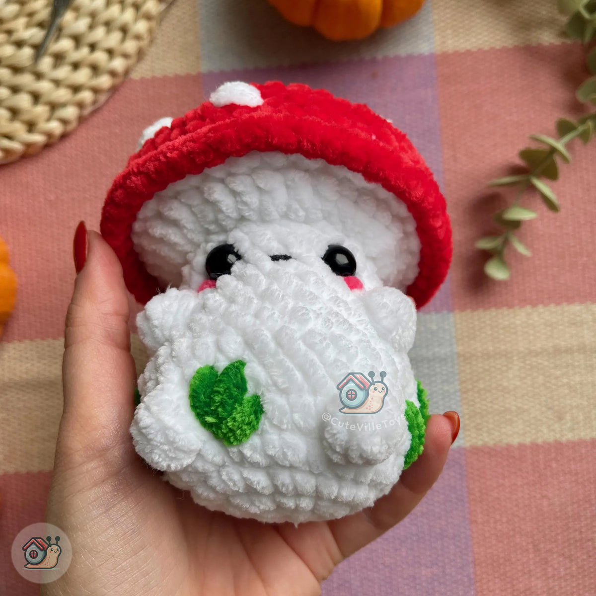 Mushie the Mushroom Crochet Pattern