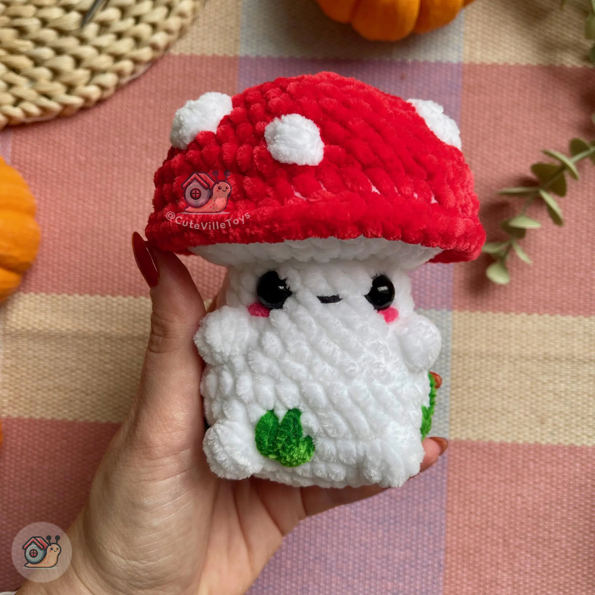 Mushie the Mushroom Crochet Pattern