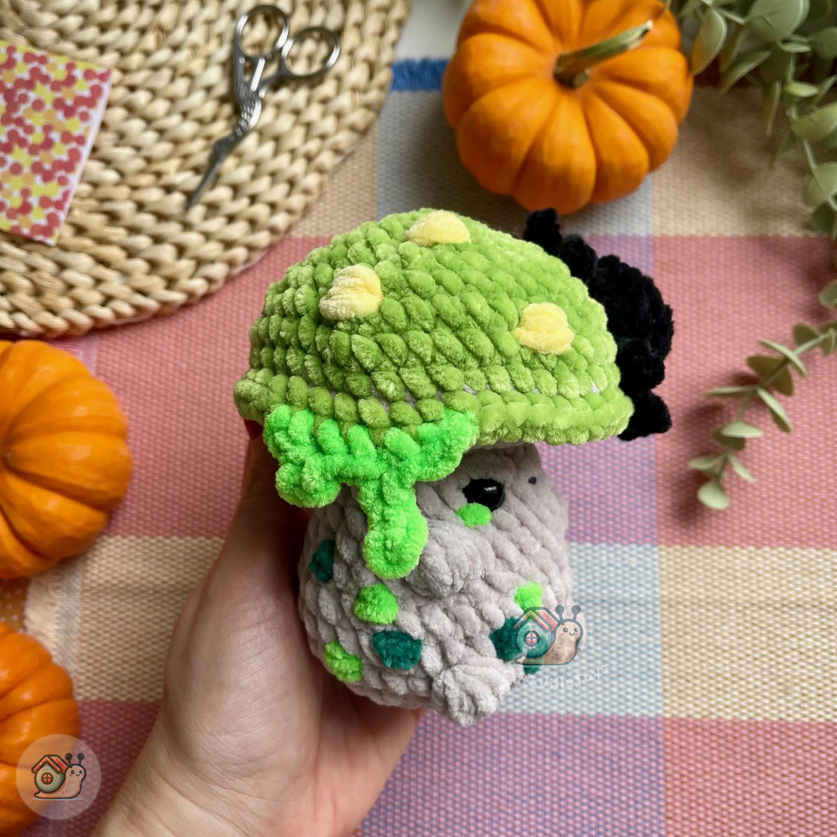 Mushie the Mushroom Crochet Pattern
