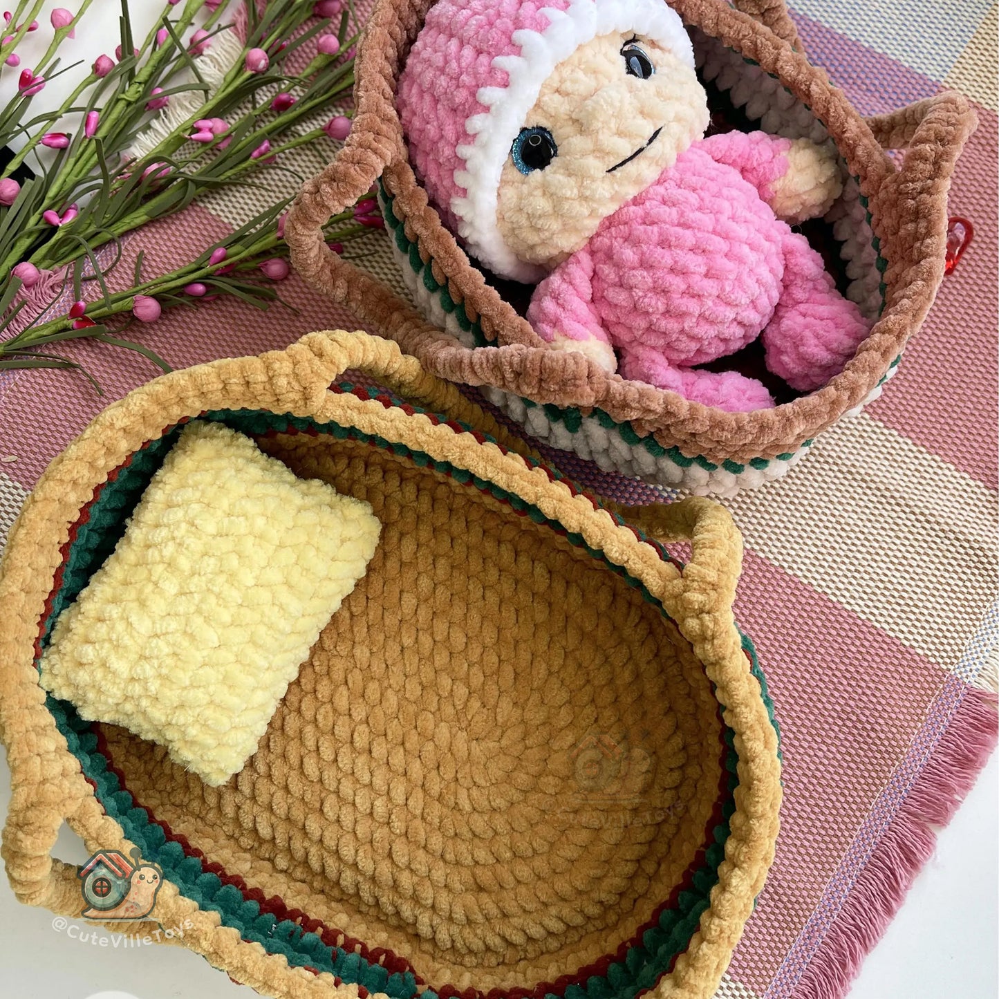 Baby Doll with Carrier Crochet Pattern