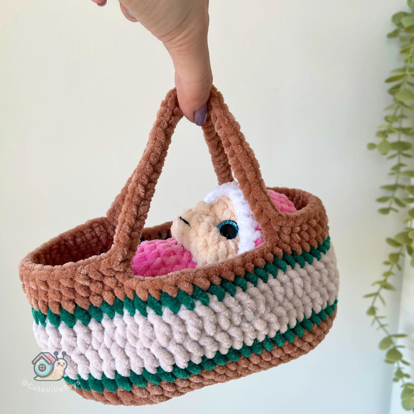 Baby Doll with Carrier Crochet Pattern