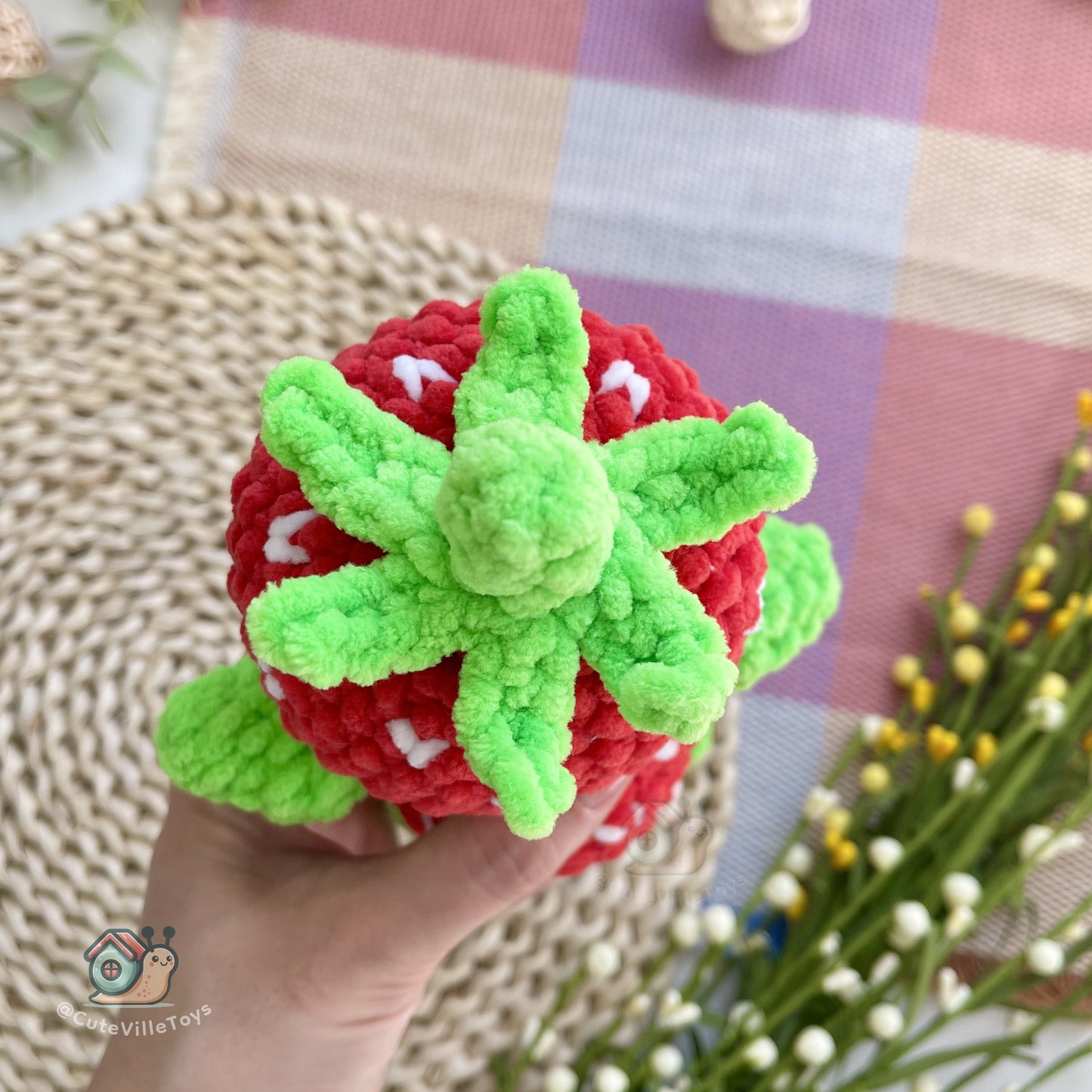 Baby Strawberry Crochet Pattern