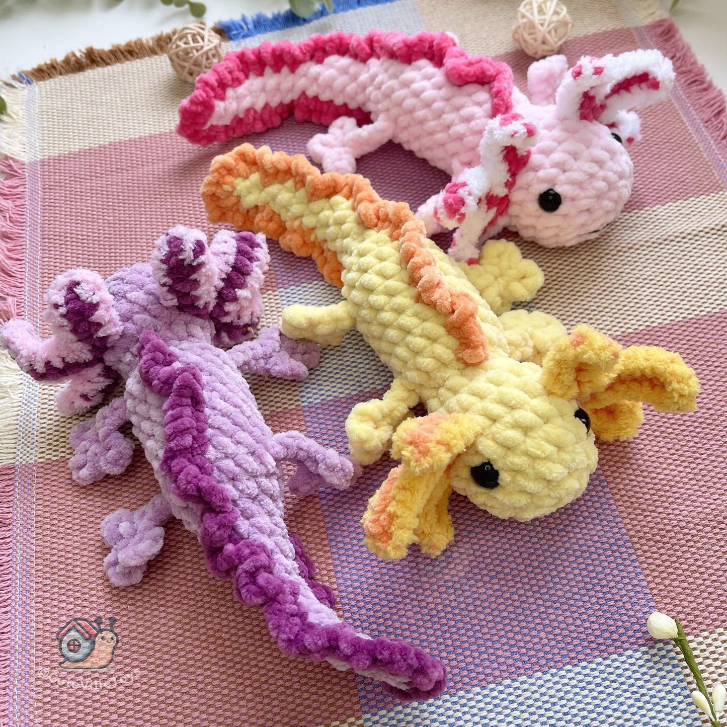 Axolotl Crochet Pattern