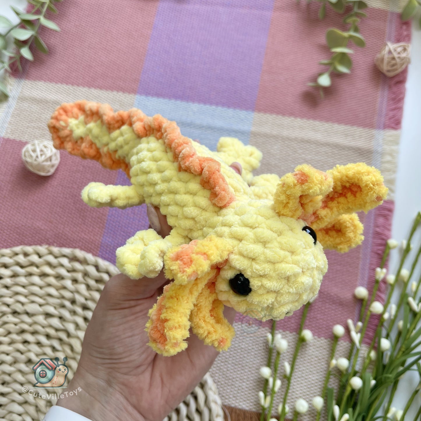 Axolotl Crochet Pattern