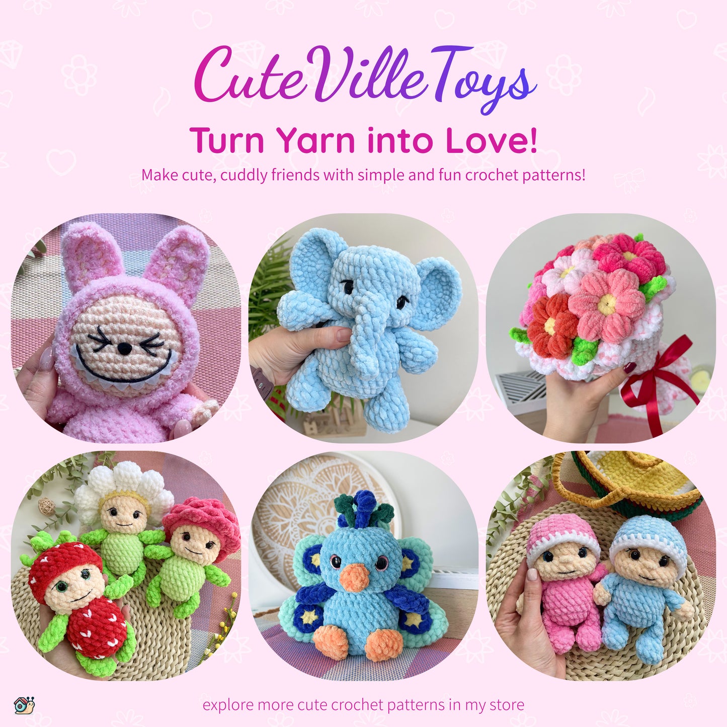 Christmas Horse Crochet Pattern