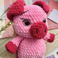 Postman Piggy Crochet Pattern