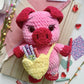 Postman Piggy Crochet Pattern