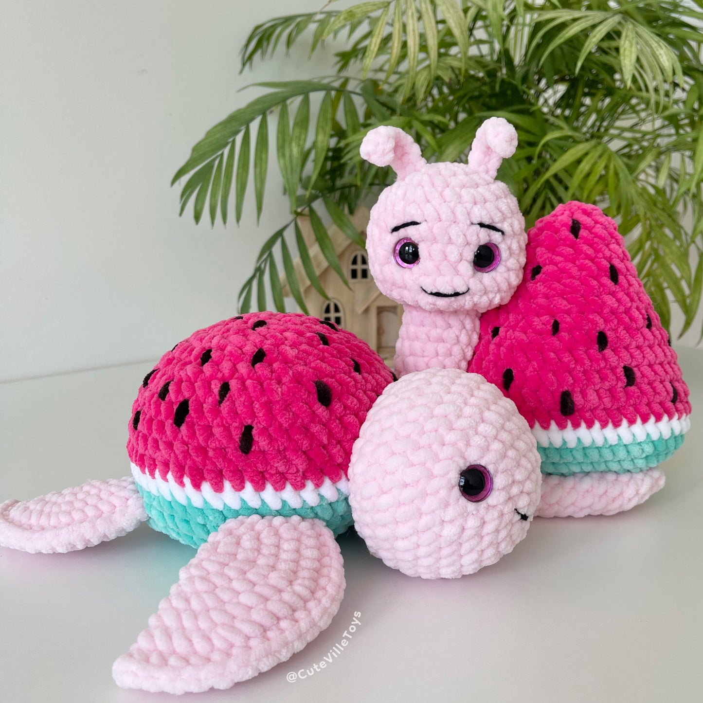 Watermelon 2-in-1 Crochet Pattern Bundle