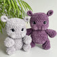 Hippo Crochet Pattern