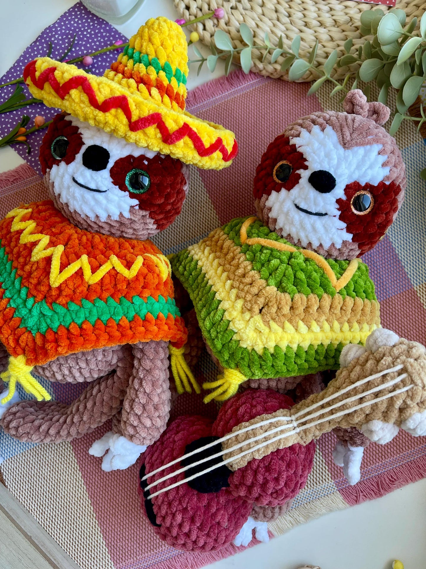 Happy Sloth Crochet Pattern