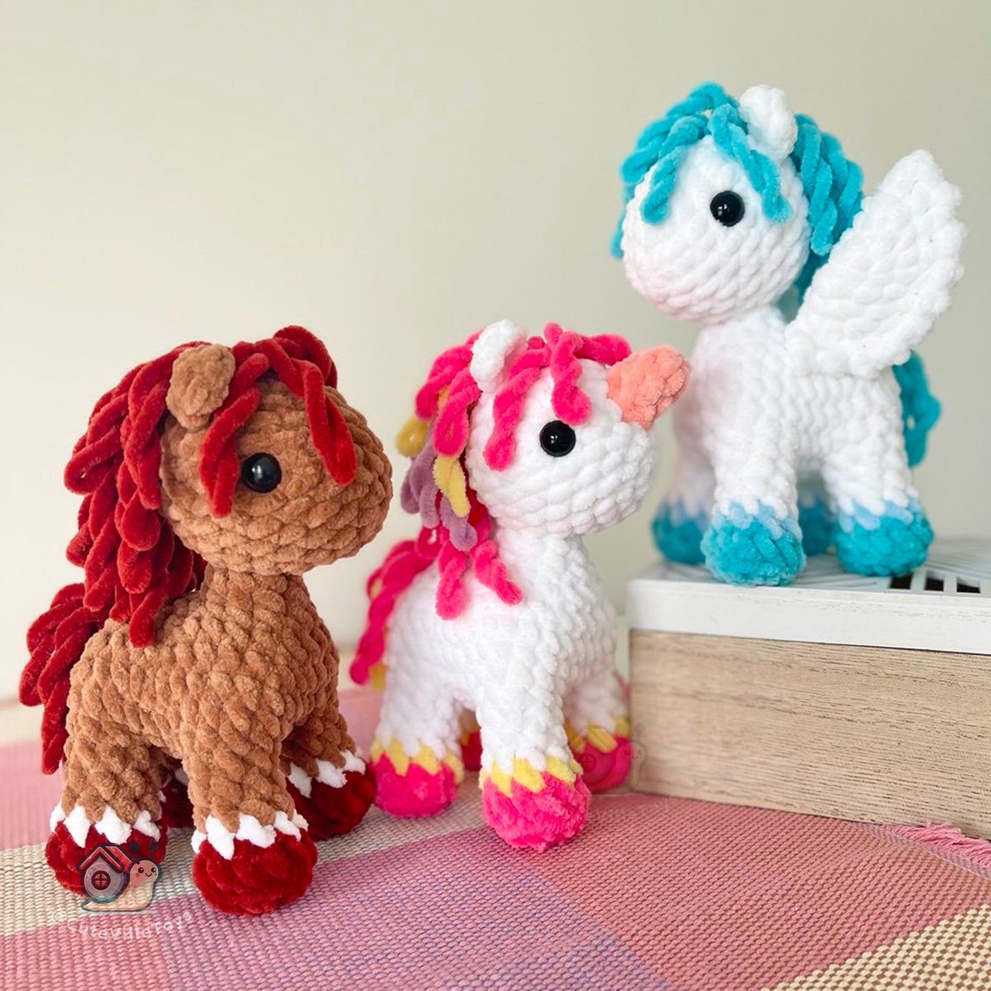 Little Ponies Crochet Pattern