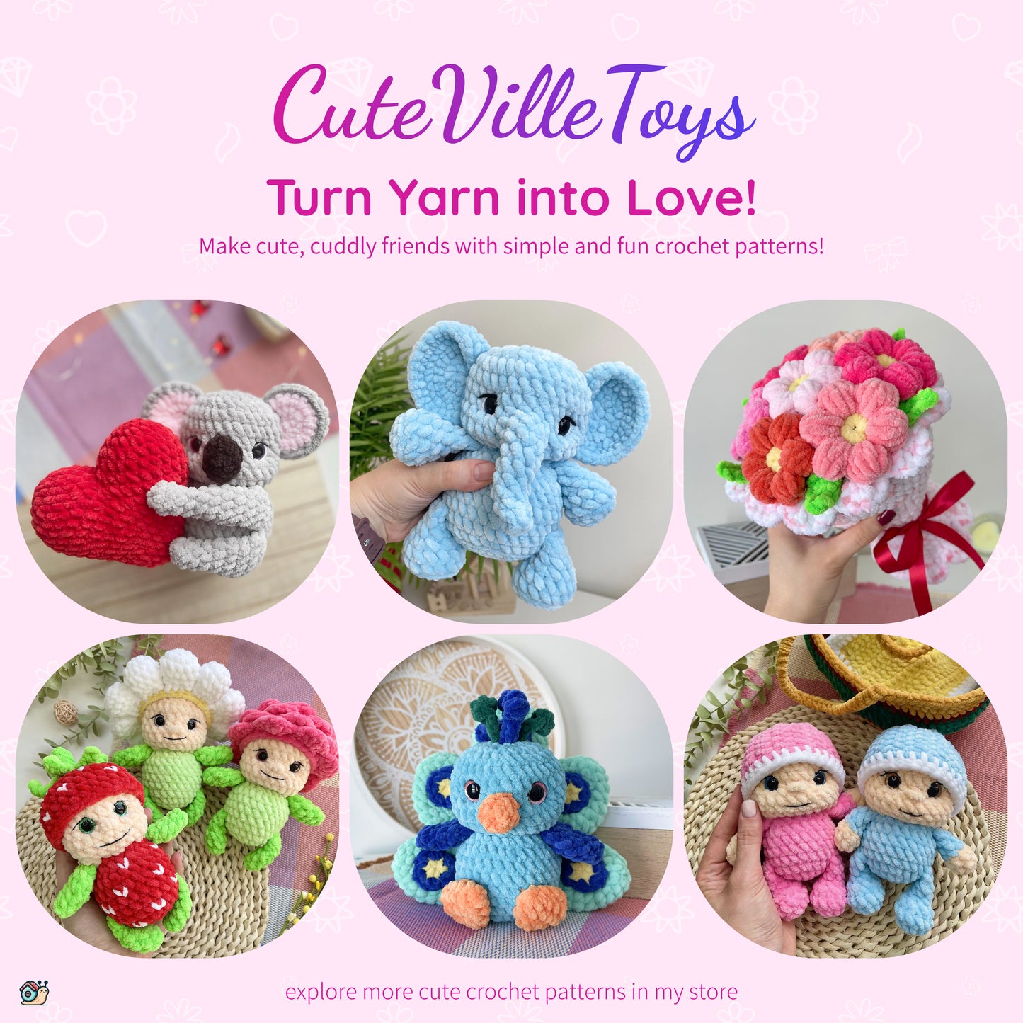 Toothy Crochet Pattern