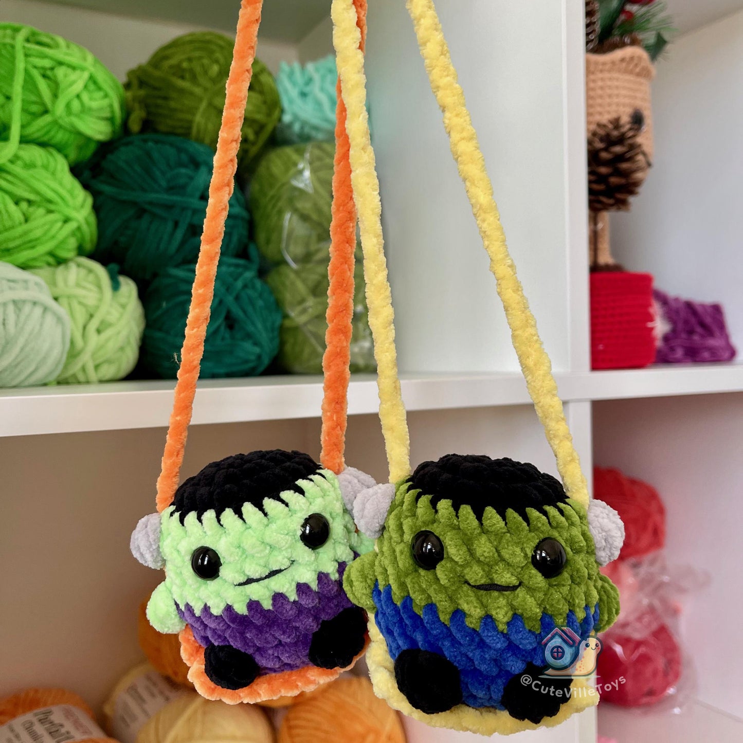 Tiny Halloween Friends Crochet Pattern