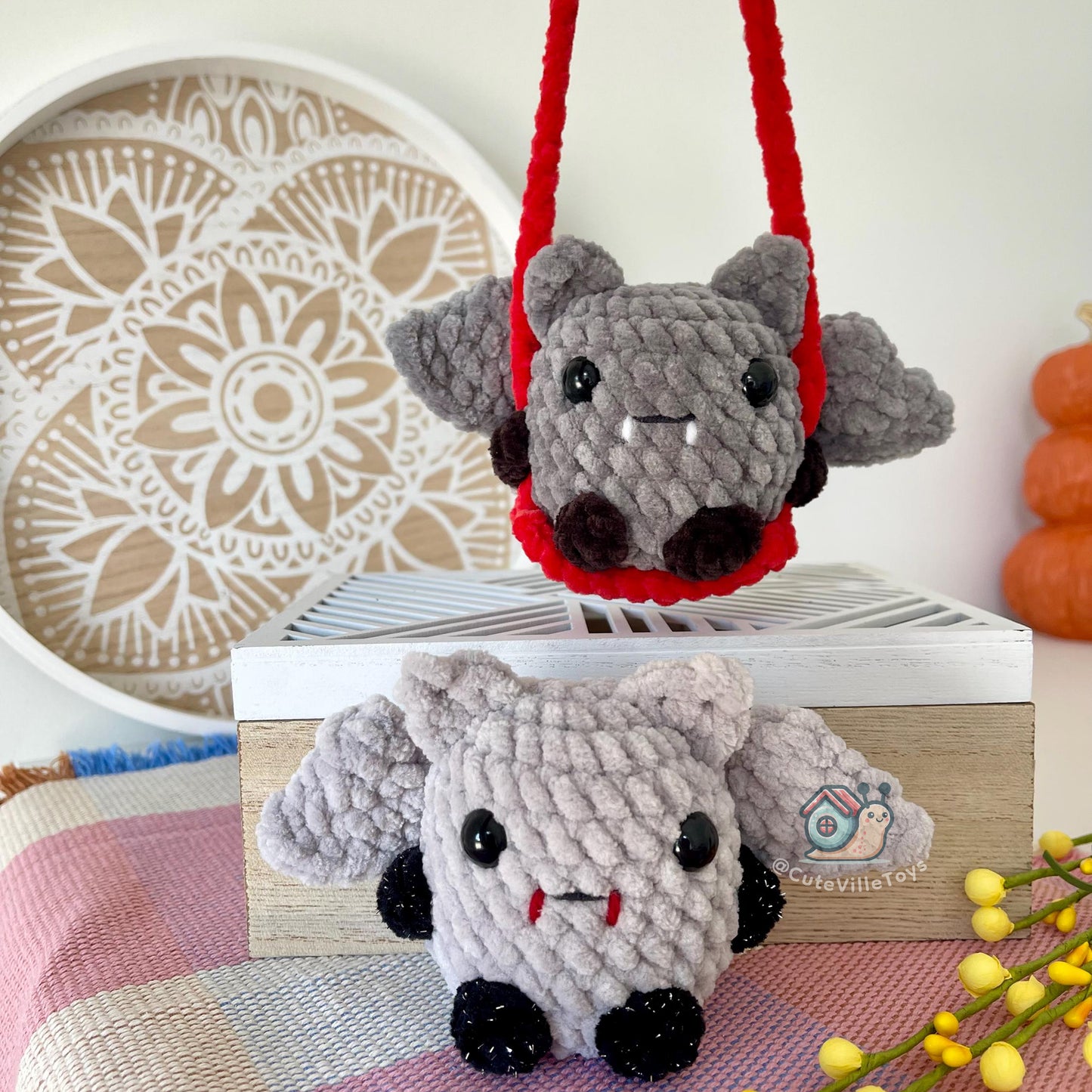 Tiny Halloween Friends Crochet Pattern