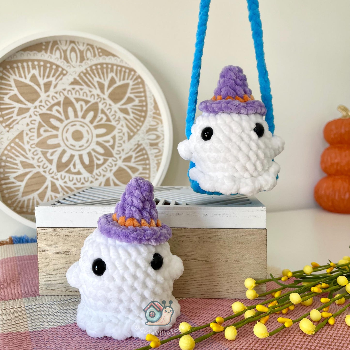 Tiny Halloween Friends Crochet Pattern