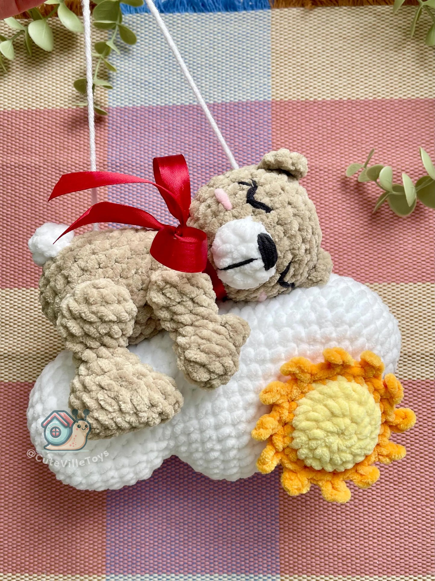 Sleepy Bear Crochet Pattern