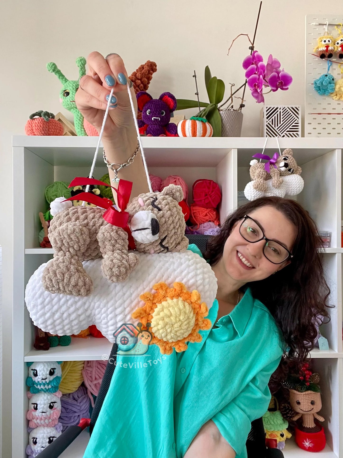 Sleepy Bear Crochet Pattern