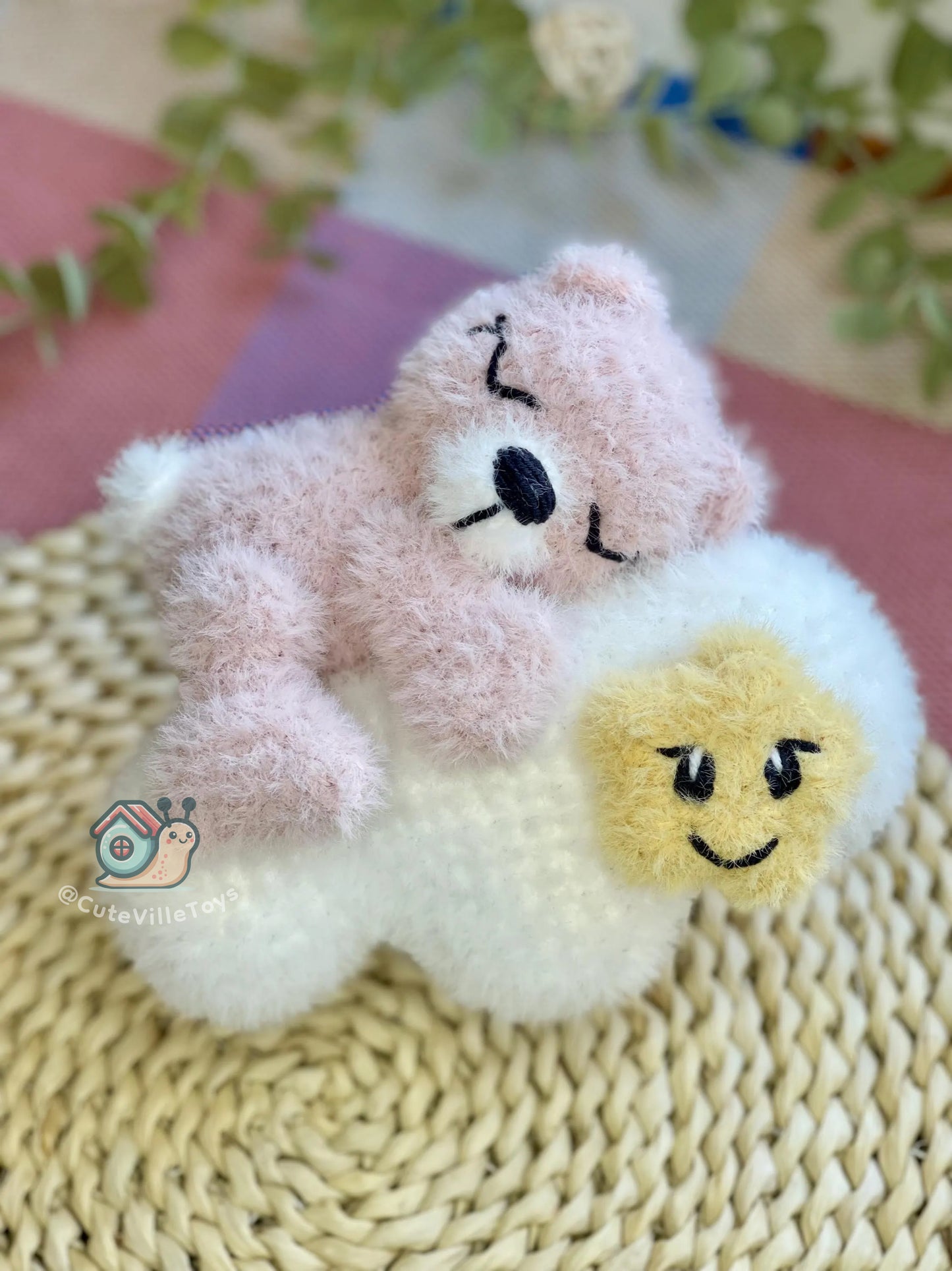 Sleepy Bear Crochet Pattern