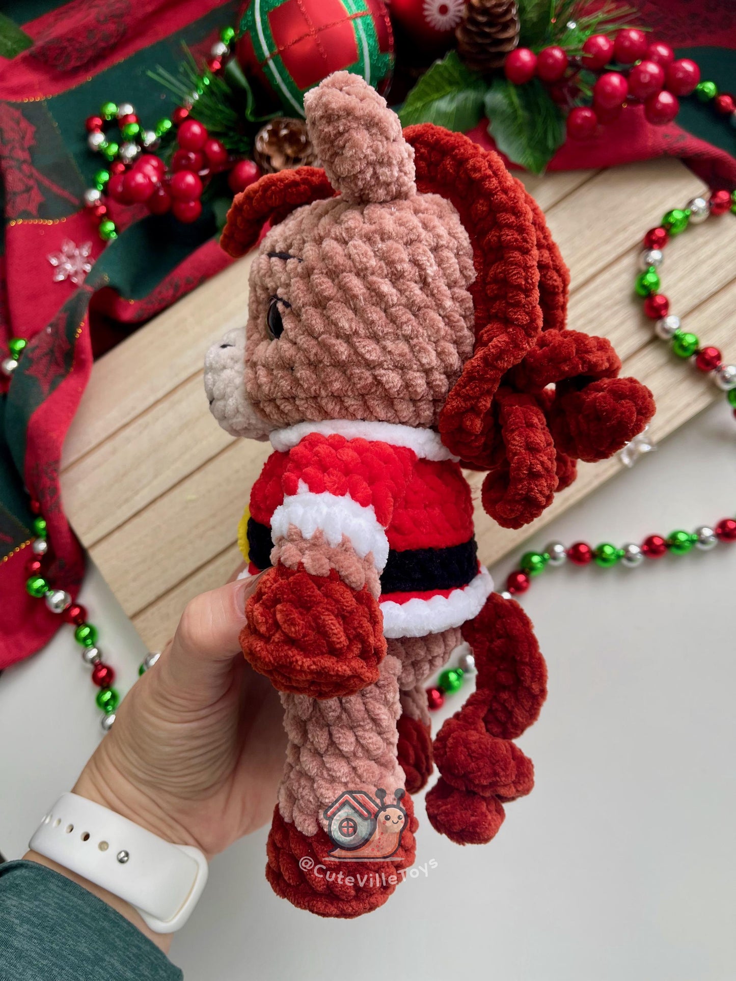Christmas Horse Crochet Pattern