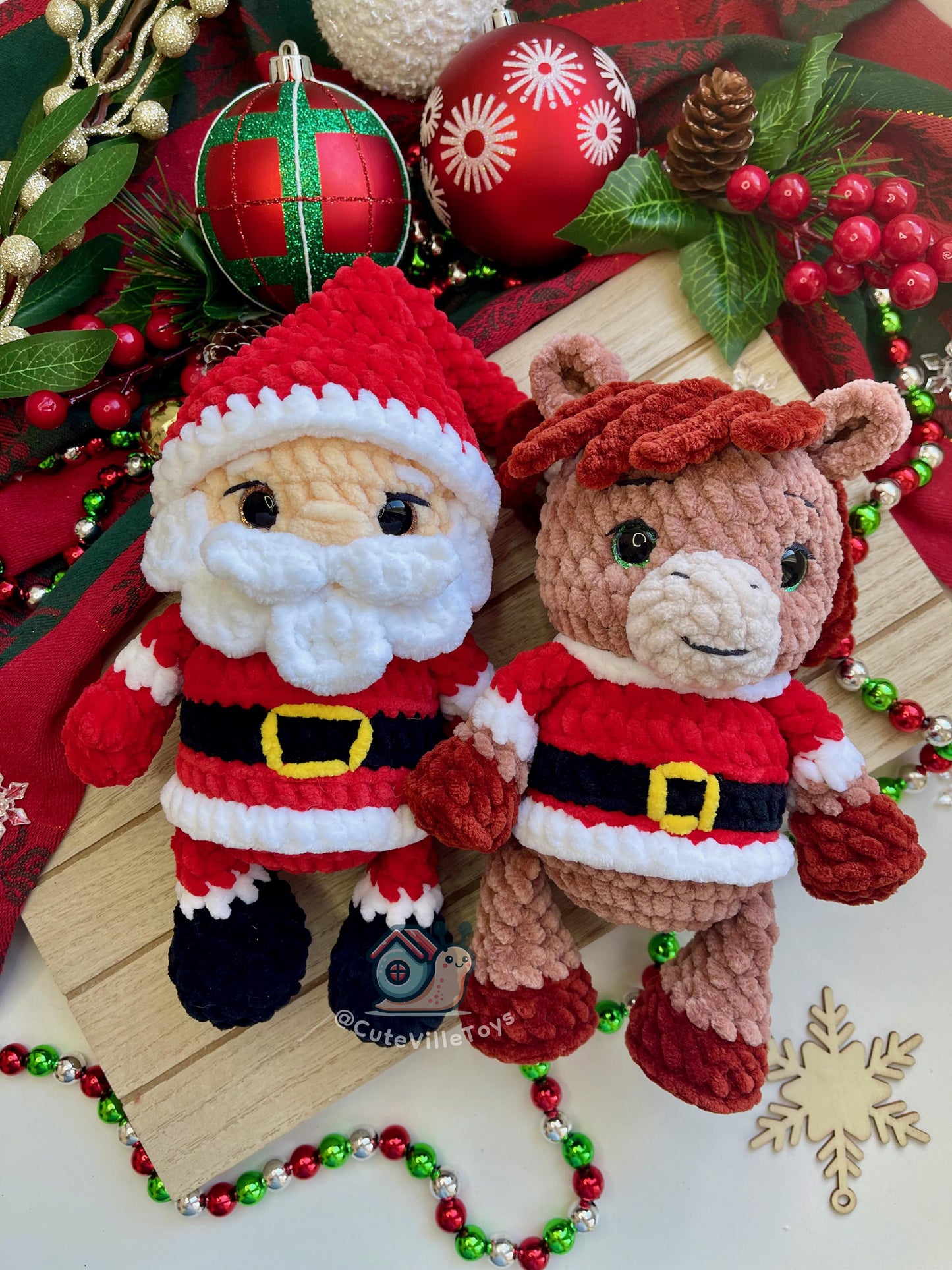 Christmas Horse Crochet Pattern