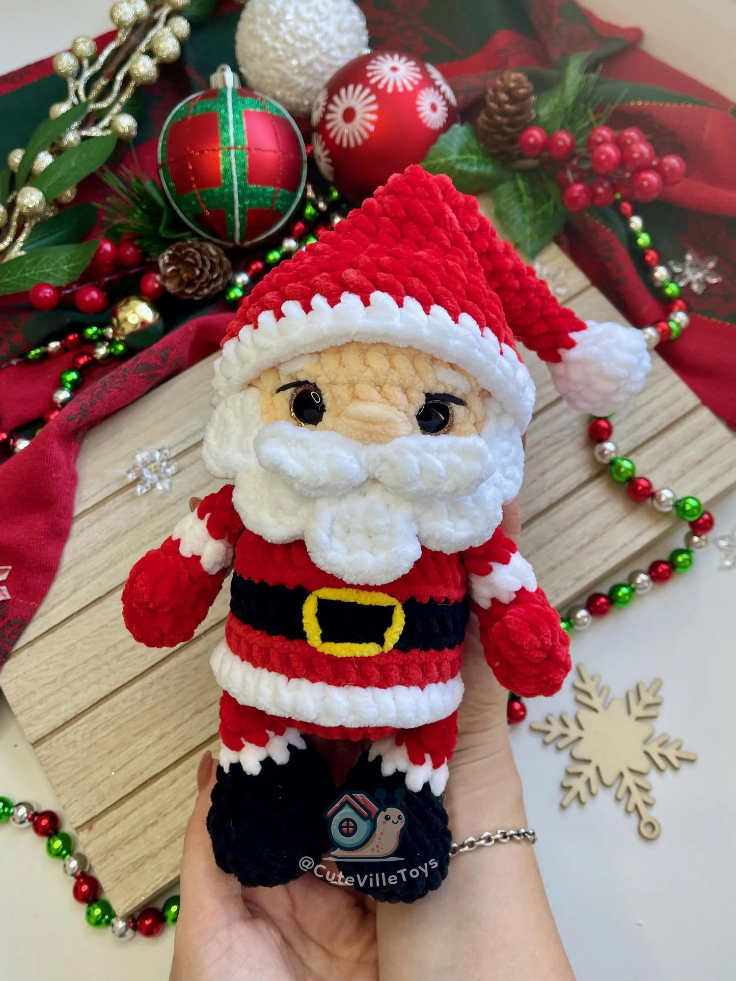 Santa & Grinch Crochet Pattern Set