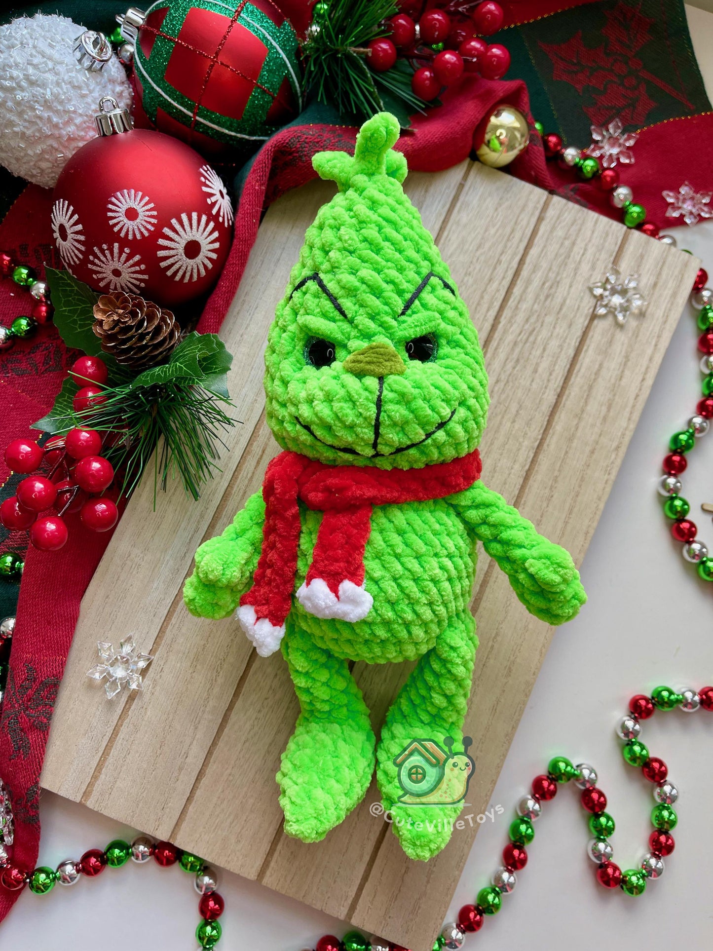 Santa & Grinch Crochet Pattern Set