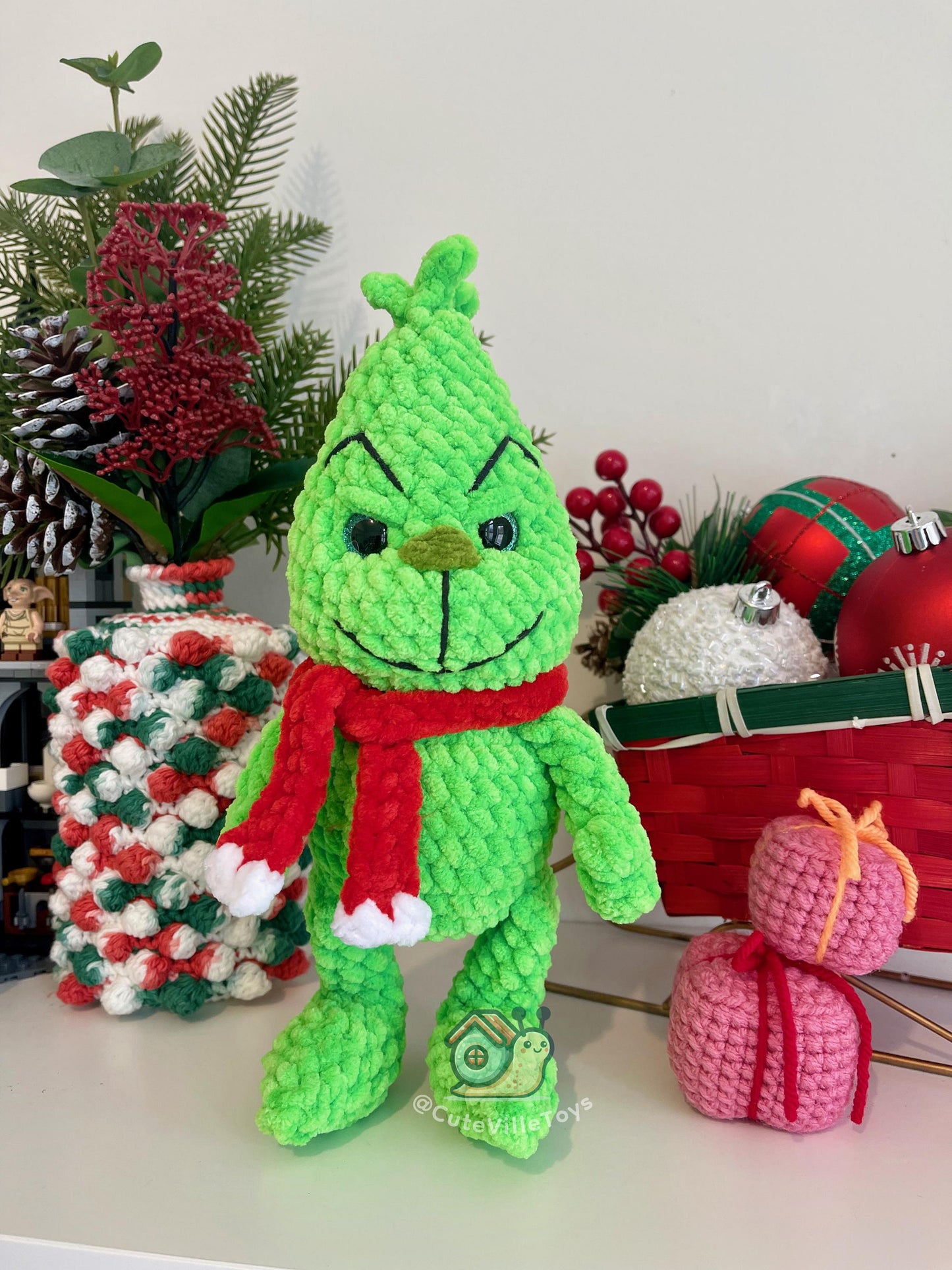 Santa & Grinch Crochet Pattern Set