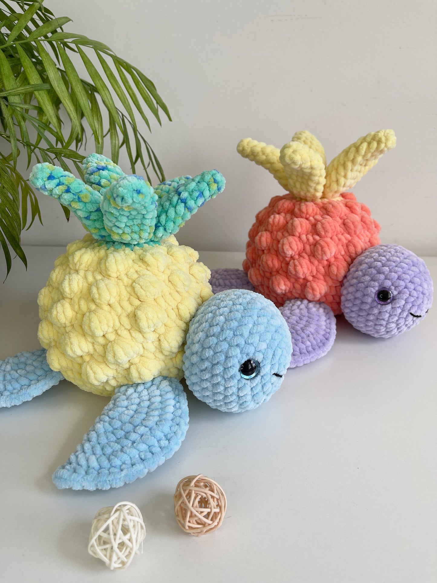 Pineapple Turtle Crochet Pattern