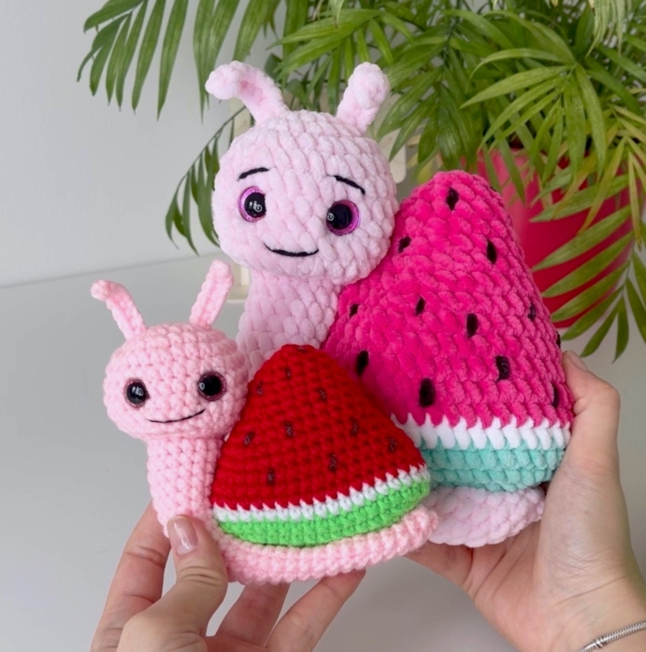 Watermelon 2-in-1 Crochet Pattern Bundle