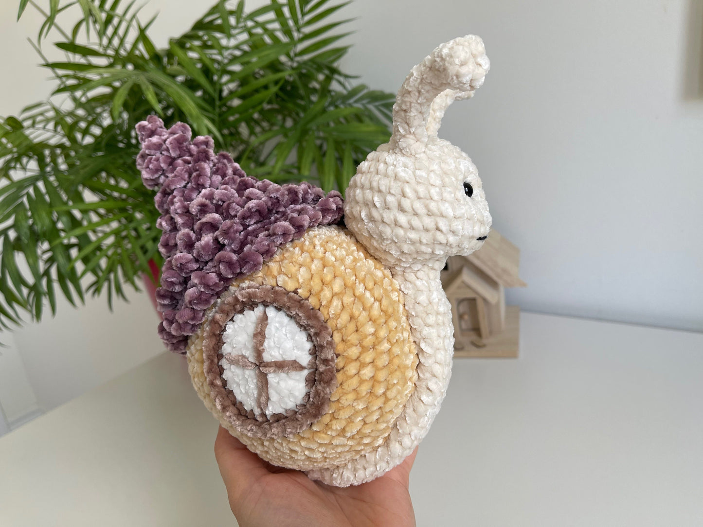 Snail With a House Crochet Pattern