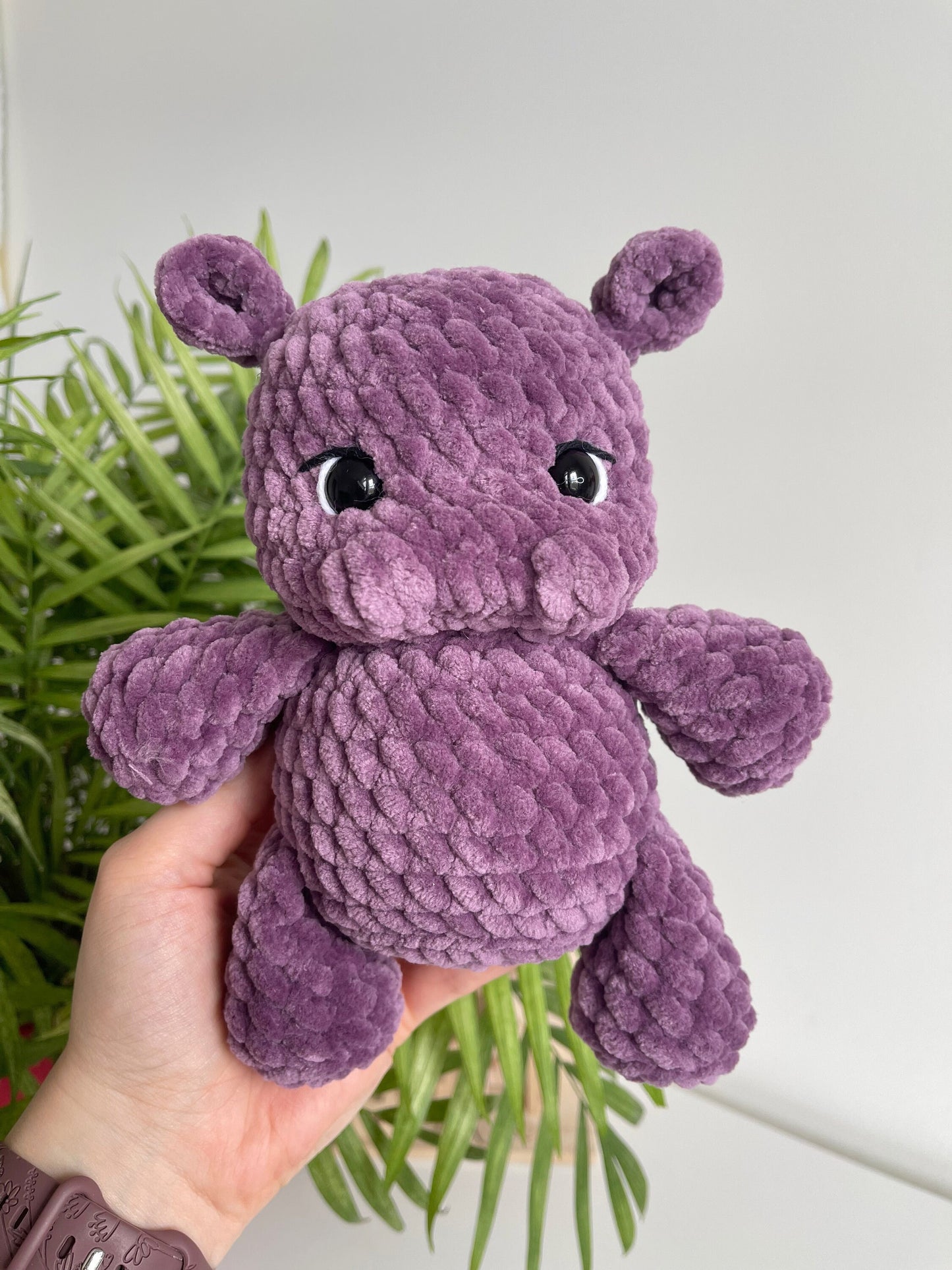 Hippo Crochet Pattern