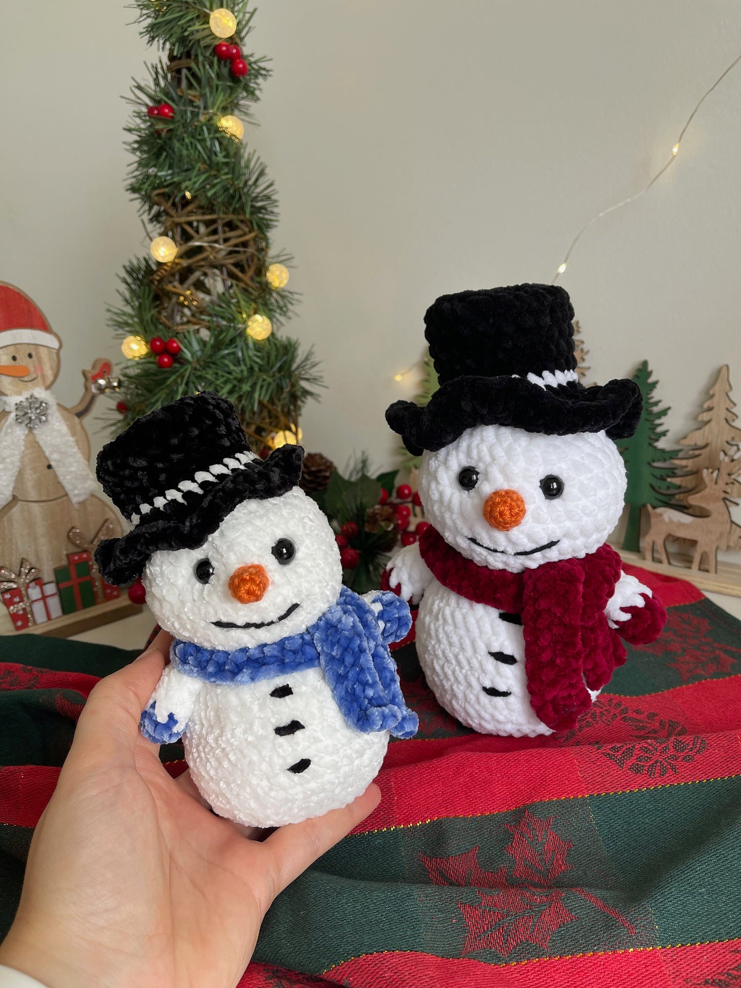 Snowman Crochet Pattern