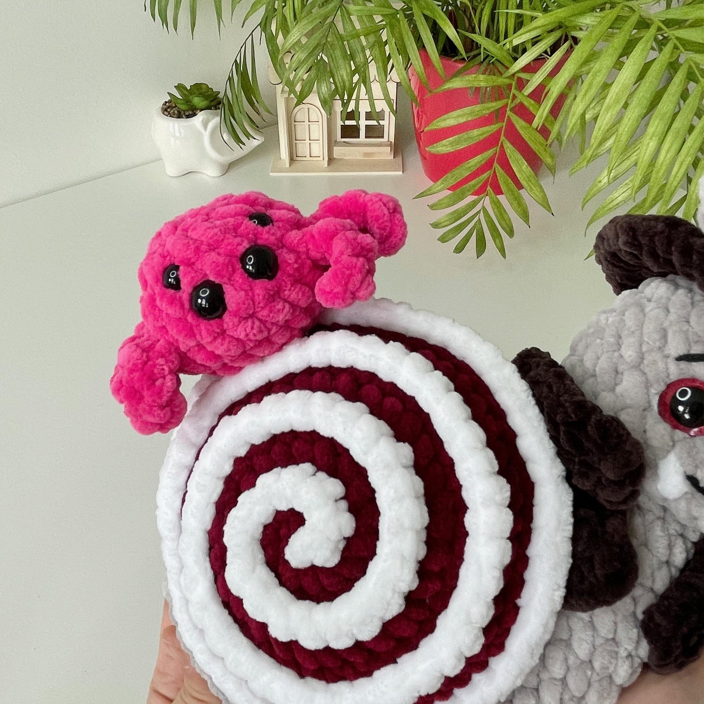 Vampire Snail Crochet Pattern